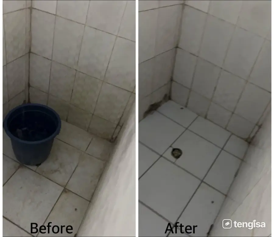 Deep cleaning, bathrooms